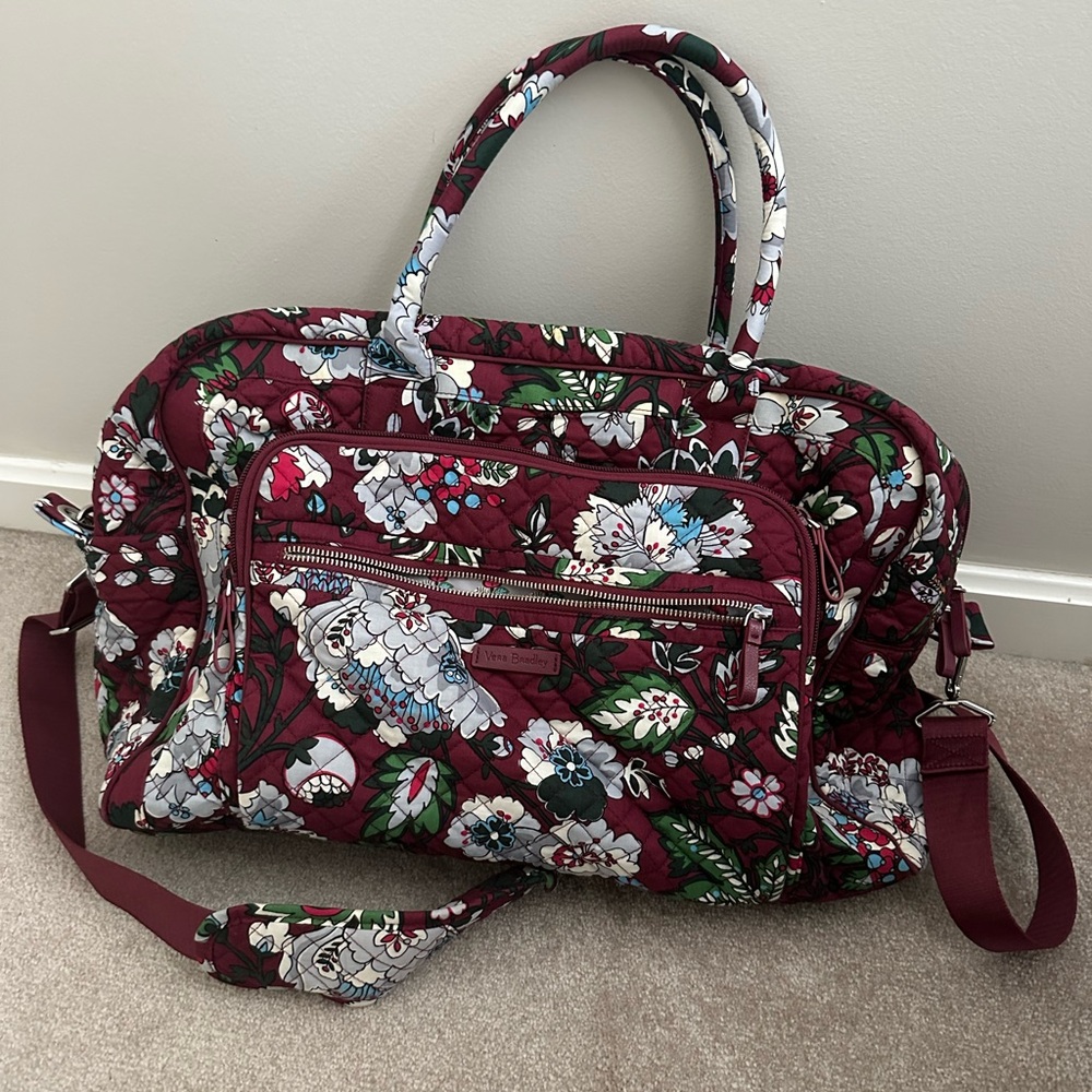 Vera Bradley Bordeaux Travel Bag